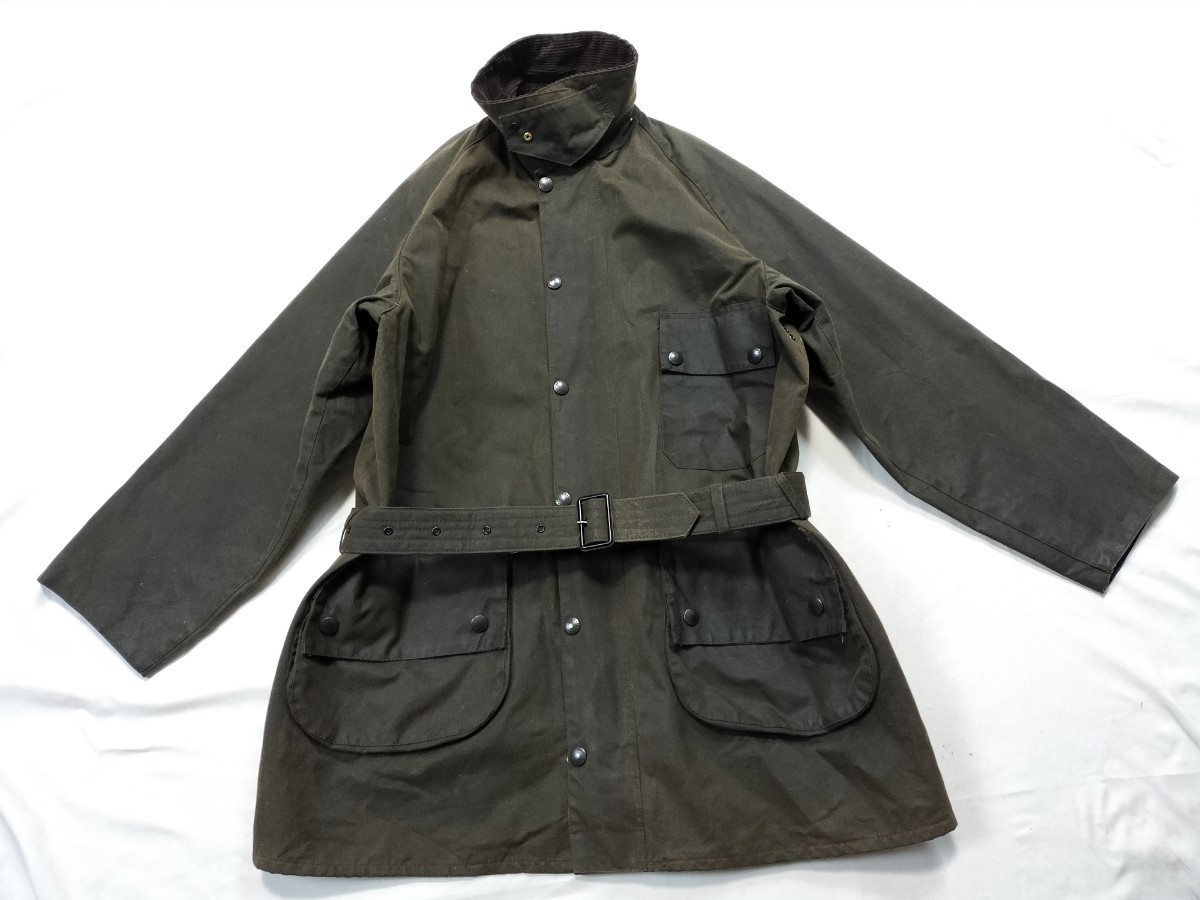 ほぼデッドストック 2crest BARBOUR SOLWAY ZIPPER c42 1985年 ほぼデッドストック 2crest BARBOUR SOLWAY ZIPPER c42 1985年