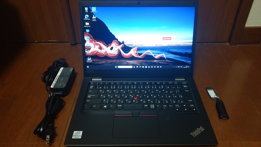 【保証あり・美品・中古】ThinkPad L13 Gen1（Corei5-10310U、SSD：256GB、メモリ16GB、フルHD液晶、Win11Pro）_画像1