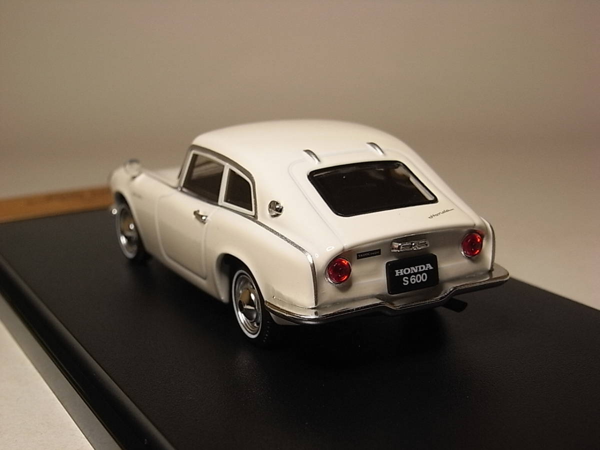 ホンダ S600 クーペ(1965) 1/43 国産名車プレミアムコレクション アシェット ダイキャストミニカー_画像3