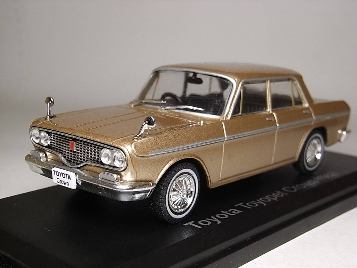 ◆トヨタ トヨペット クラウン(1962) 1/43 国産名車コレクション アシェット ダイキャストミニカー 1_画像1