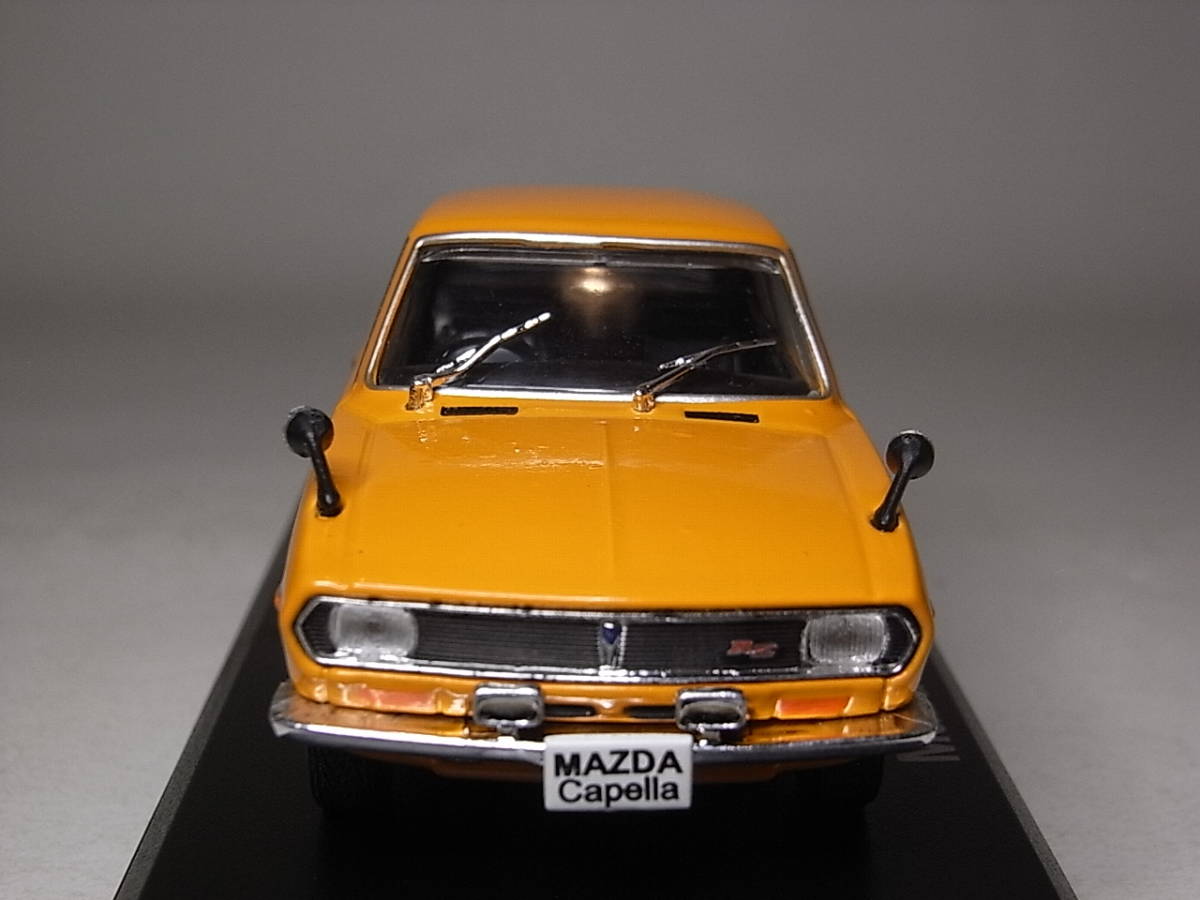 ◆マツダ カペラ(1970) 1/43 国産名車コレクション アシェット ダイキャストミニカー_画像6