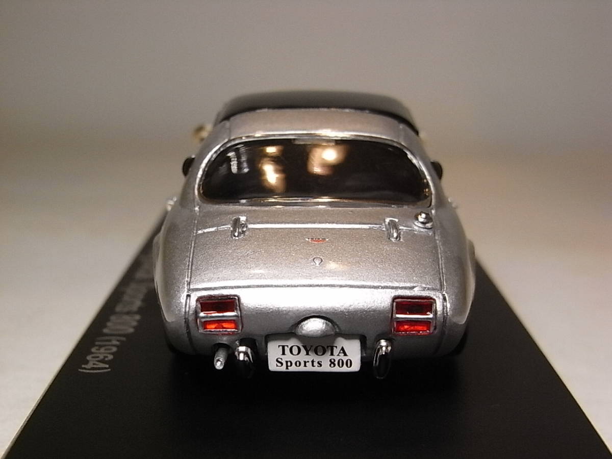 トヨタ スポーツ800(1964) 1/43 国産名車コレクション アシェット ダイキャストミニカー_画像4