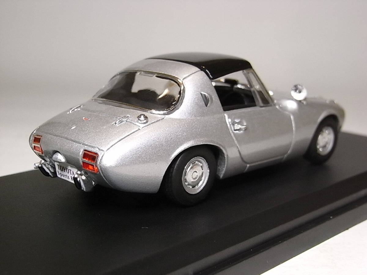 トヨタ スポーツ800(1964) 1/43 国産名車コレクション アシェット ダイキャストミニカー_画像5