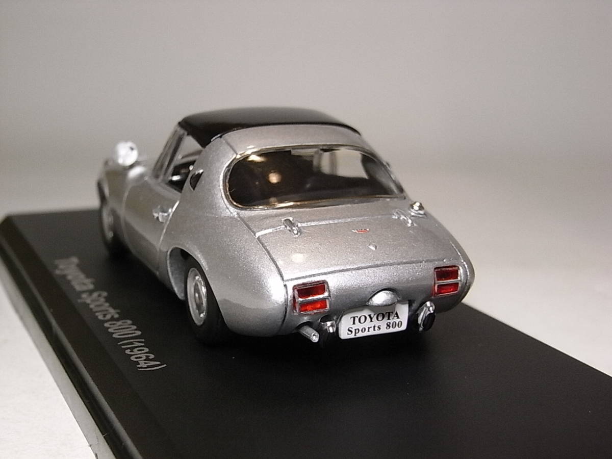 トヨタ スポーツ800(1964) 1/43 国産名車コレクション アシェット ダイキャストミニカー_画像3