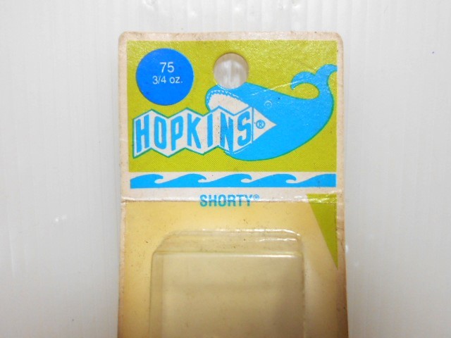 ☆☆　HOPKINS SHORTY 3/4oz SILVER ホプキンス ショーティー シルバー ステンレス製 ウインターバスフィッシング　未使用品　☆☆_画像2