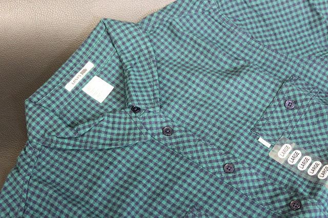 Levi's/リーバイス レディースシャツ サイズL BOYFRIEND GINGHAM LHW4109★送料360円★_画像4