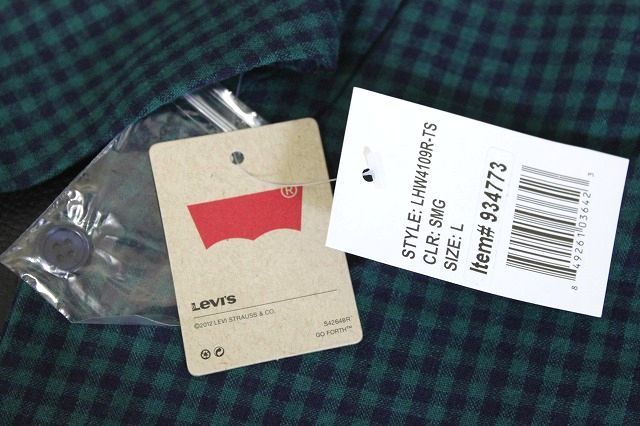 Levi's/リーバイス レディースシャツ サイズL BOYFRIEND GINGHAM LHW4109★送料360円★_画像8