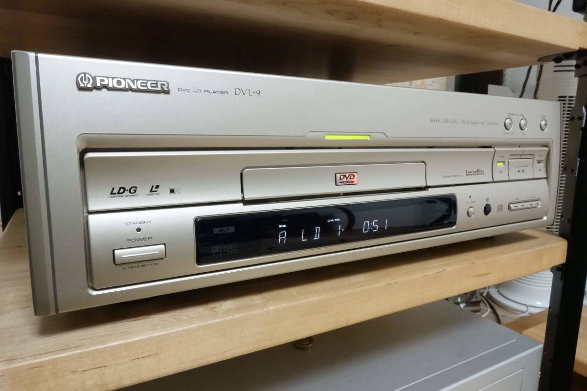 beautiful goods LD DVD Pioneer Pioneer DVL-9 remote control attaching  maintenance ending : Real Yahoo auction salling