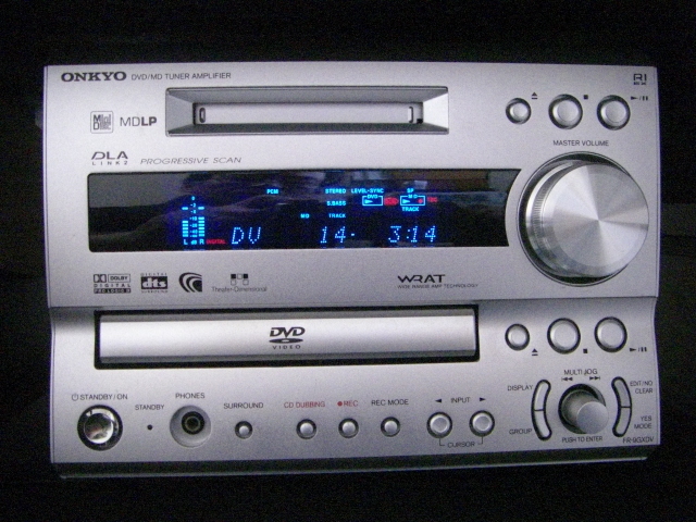 ONKYO FR-S9GXDV ( FR-9GXDV / D-S9GX ) DVD(CD)/MD/Tuner player * service being completed / operation superior article / full set *
