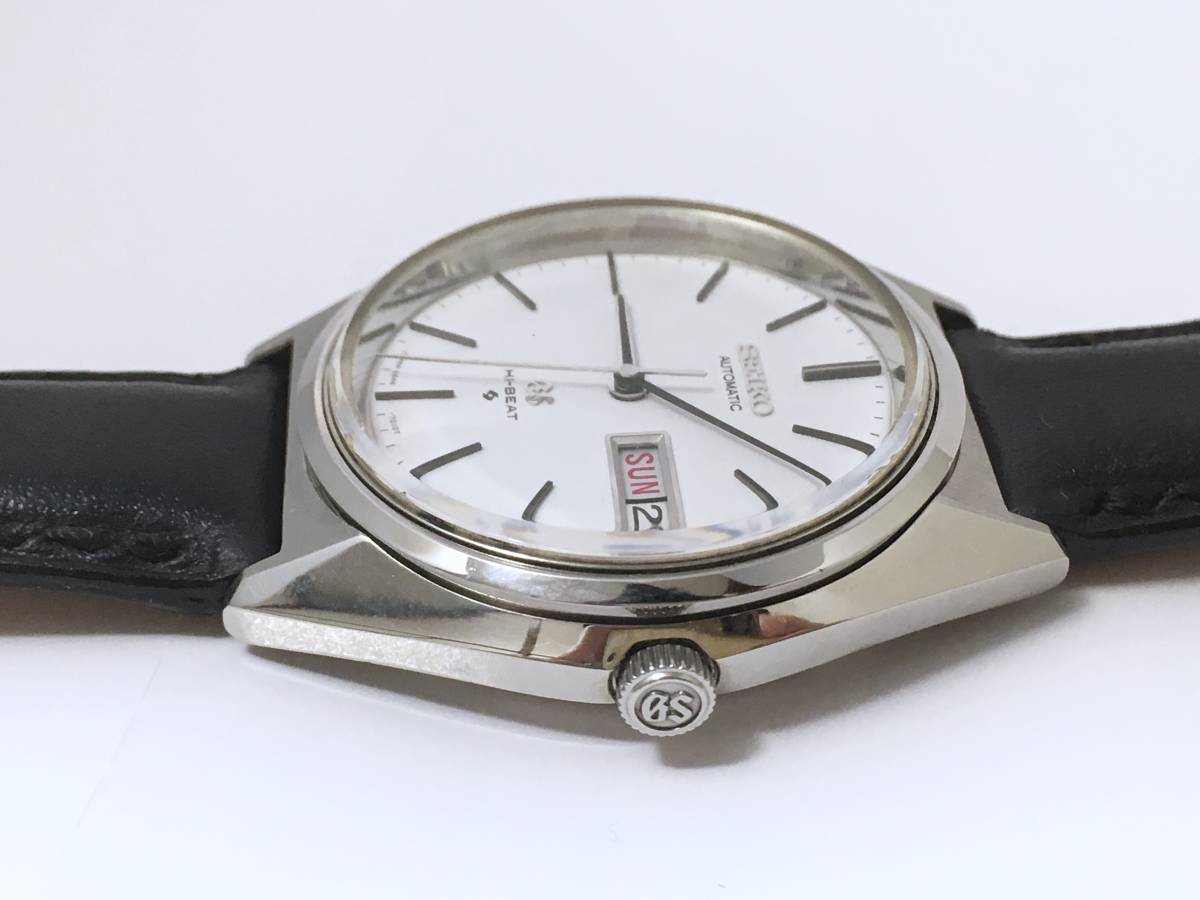 【OH完成】56GS GRAND SEIKO Grand Seiko自動上鍊25顆寶石5646-7010 Medallion Hi-beat GS [美品] 原文:【OH済】 56GS GRAND SEIKO グランドセイコー 自動巻き 25石 5646-7010 メダリオン Hi-beat GS 【美品】