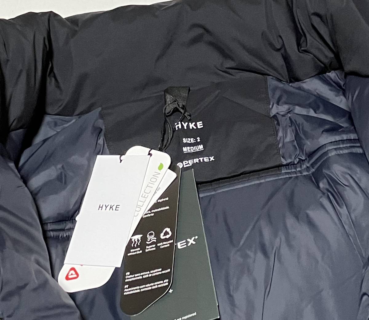 23aw HYKE PERTEX PUFF MONSTER PARKA ハイク モンスター 23aw HYKE PERTEX PUFF MONSTER PARKA ハイク モンスター