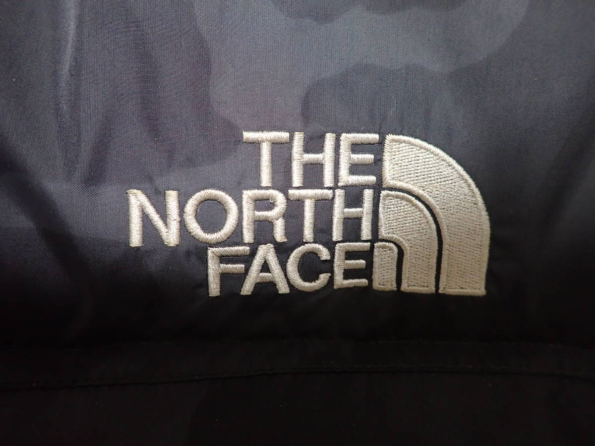 THE NORTH FACE ザ・ノースフェイス ヌプシダウンベスト ブラック カモフラージュ 黒 迷彩 ND01587 メンズ Sサイズ ヌプシ ダウン ベスト_画像6