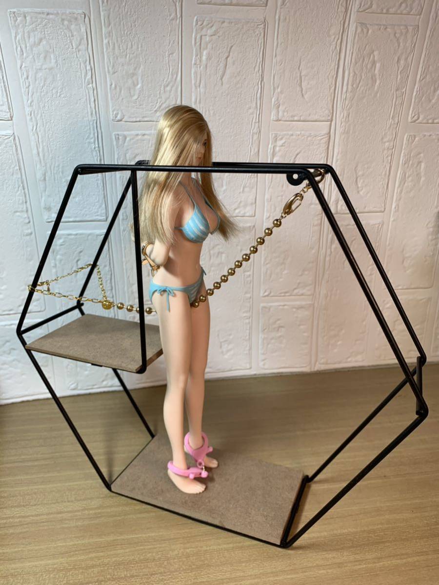 1/6 figure doll . bundle .. prohibitation . fixation hand pair hand . pair .. bundle element body fixation TBLeague 34. work chain metal element body is not attached.