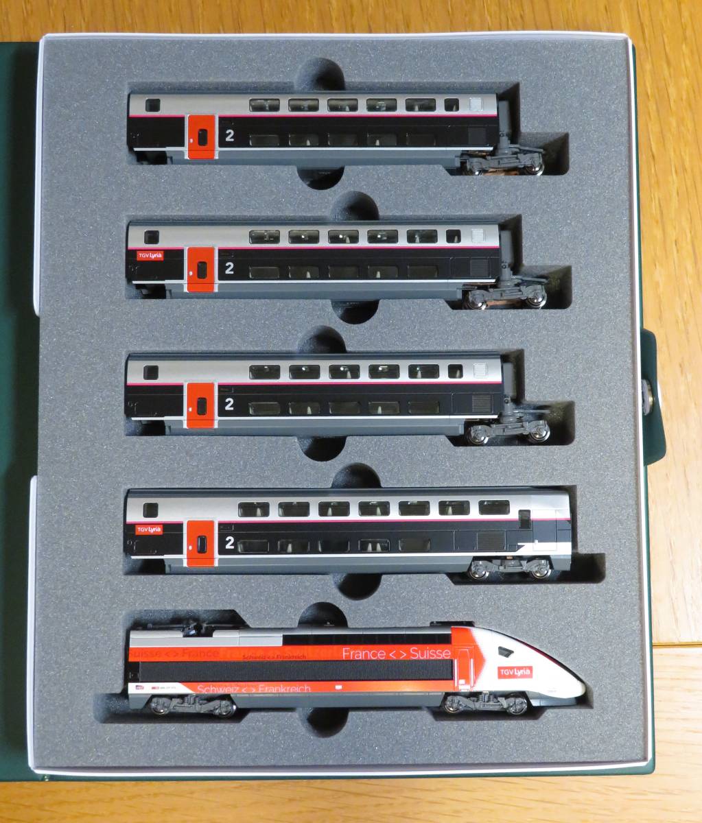 新品　未使用　KATO　10-1762　TGV　リリア　ユーロデュープレックス　10両セット　Nゲージ　カトー　外国車両_画像7