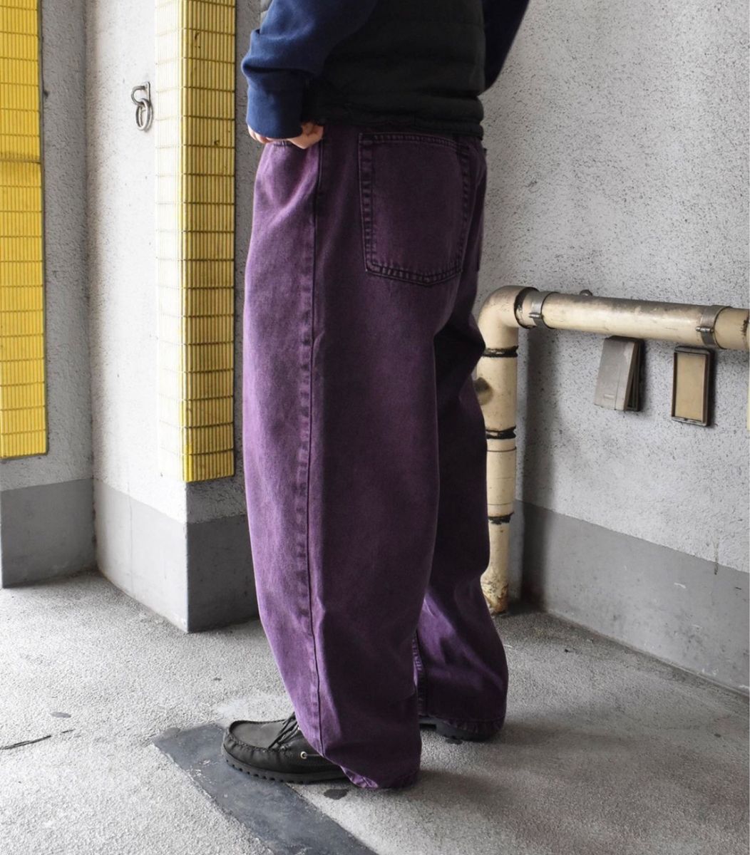 POLAR Big Boy Jeans Purple Black Sサイズ|Yahoo!フリマ(旧 POLAR Big Boy Jeans Purple Black Sサイズ|Yahoo!フリマ(旧