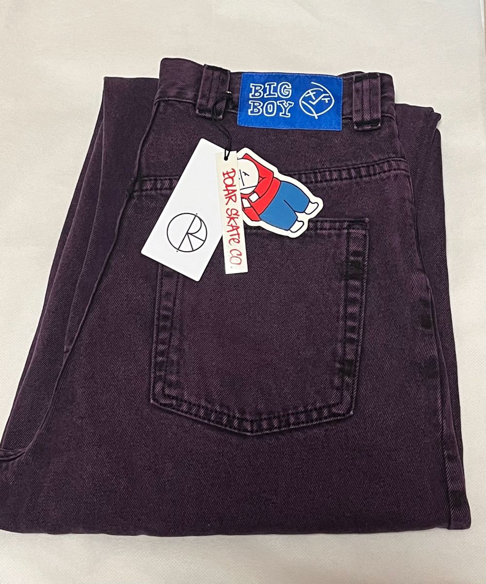 POLAR Big Boy Jeans Purple Black Sサイズ|Yahoo!フリマ(旧 POLAR Big Boy Jeans Purple Black Sサイズ|Yahoo!フリマ(旧