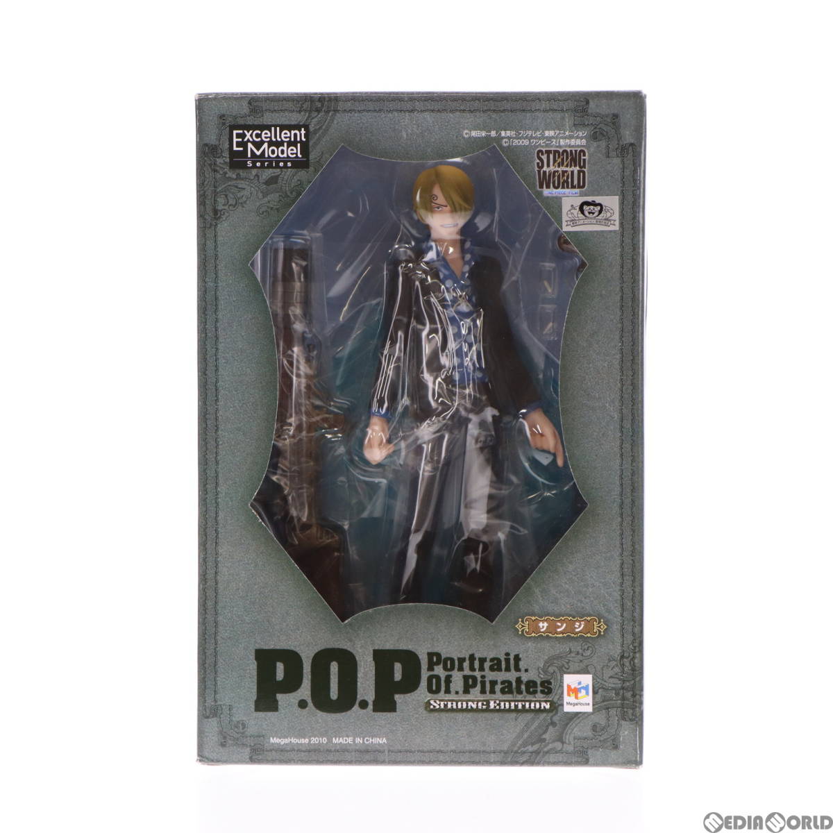 【中古】[FIG]Portrait.Of.Pirates P.O.P STRONG EDITION サンジ ONE PIECE(ワンピース) 1/8 完成品 フィギュア メガハウス(61125642)の画像2