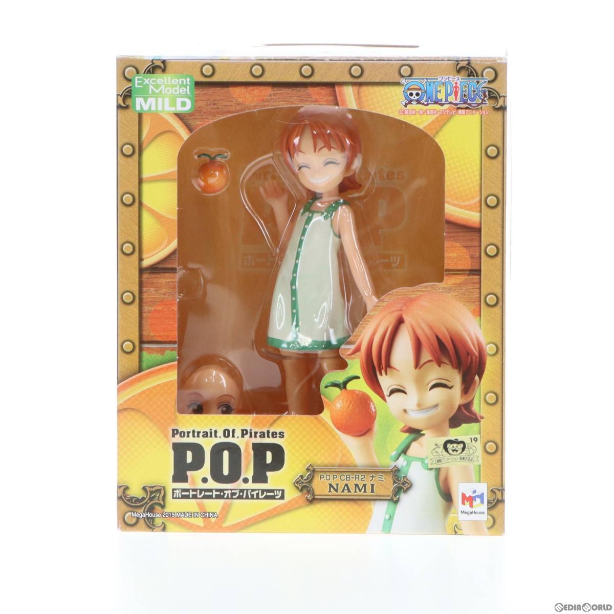 【中古】[FIG]エクセレントモデルMILD Portrait.Of.Pirates P.O.P CB-R2 ナミ ONE PIECE(ワンピース) 1/8 完成品 フィギュア メガハウス(61