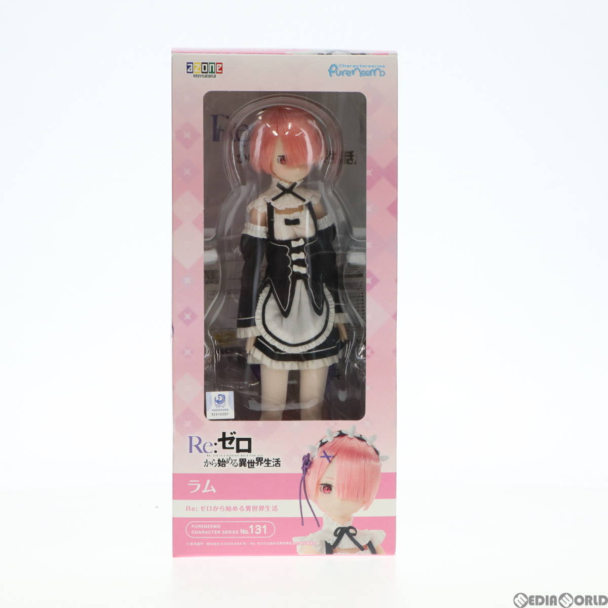 【中古】[DOL]1/6 ピュアニーモキャラクターシリーズ No.131 ラム Re:ゼロから始める異世界生活 完成品 ドール(PND131-RMG) アゾン(6510076_画像1