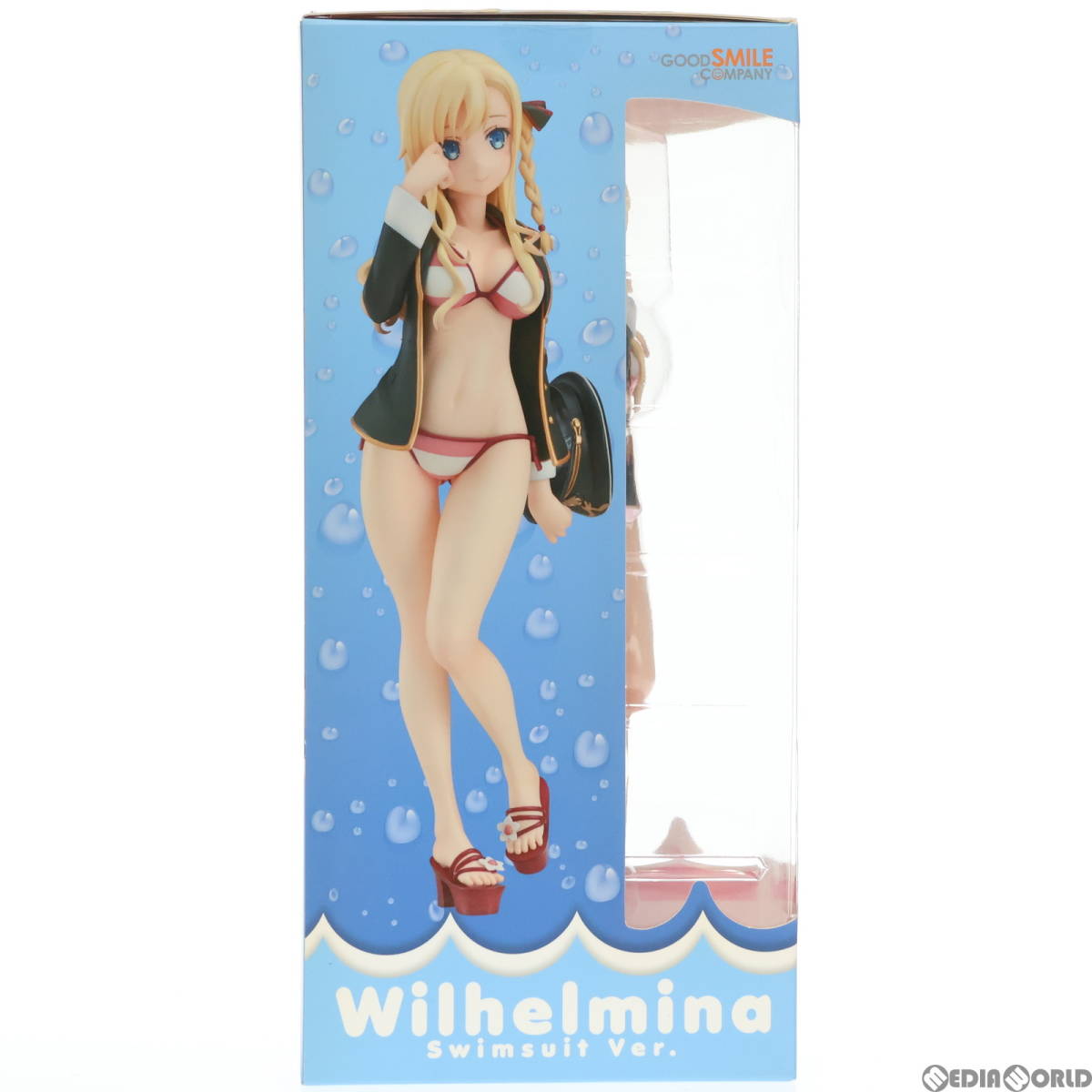 【中古】[FIG]ヴィルヘルミーナ 水着Ver. ハイスクール・フリート 1/8 完成品 フィギュア グッドスマイルカンパニー(61067383)_画像4