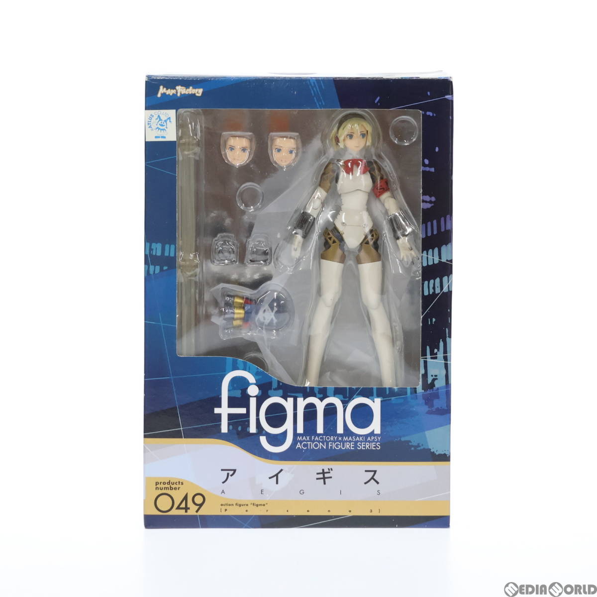 【中古】[FIG]figma(フィグマ) 049 アイギス ペルソナ3(P3/PERSONA3) 完成品 可動フィギュア マックスファクトリー(61128305)_画像1