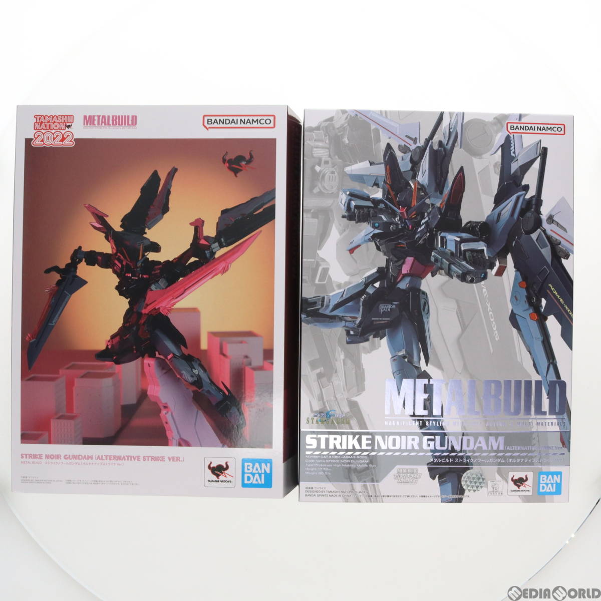 即納】 【中古】[FIG]METAL BUILD ストライクノワールガンダム