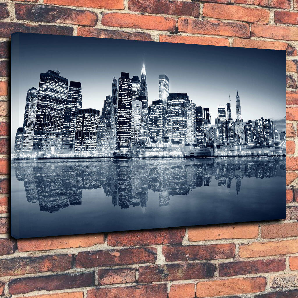 ニューヨーク 高級 キャンバス アート パネル フォト ポスター A１ 海外 雑貨 グッズ インテリア 写真 夜景 景色 風景 オシャレ アメリカ