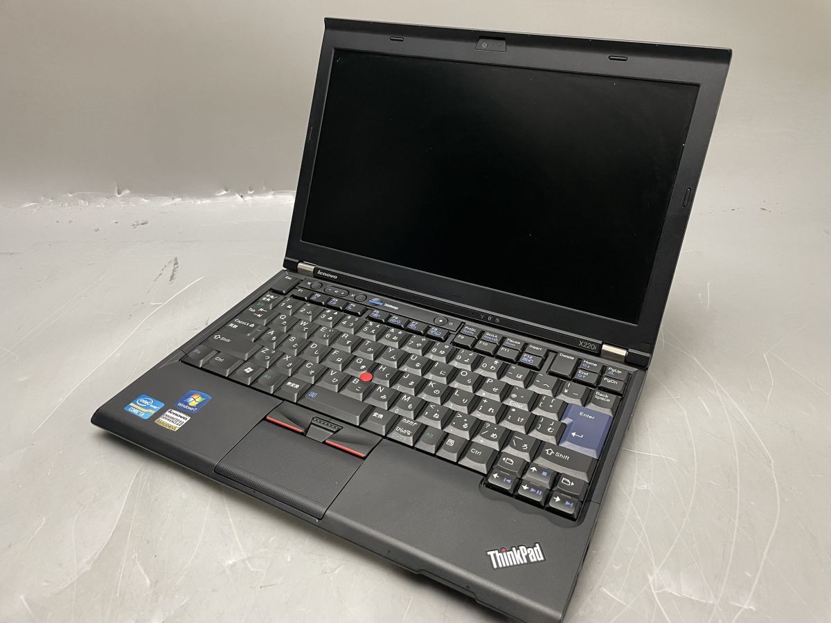 ★1円スタート★外観良品 Lenovo ThinkPad X220i Core i3 2350M 2GB★ジャンク品★現状引き渡し★_画像1