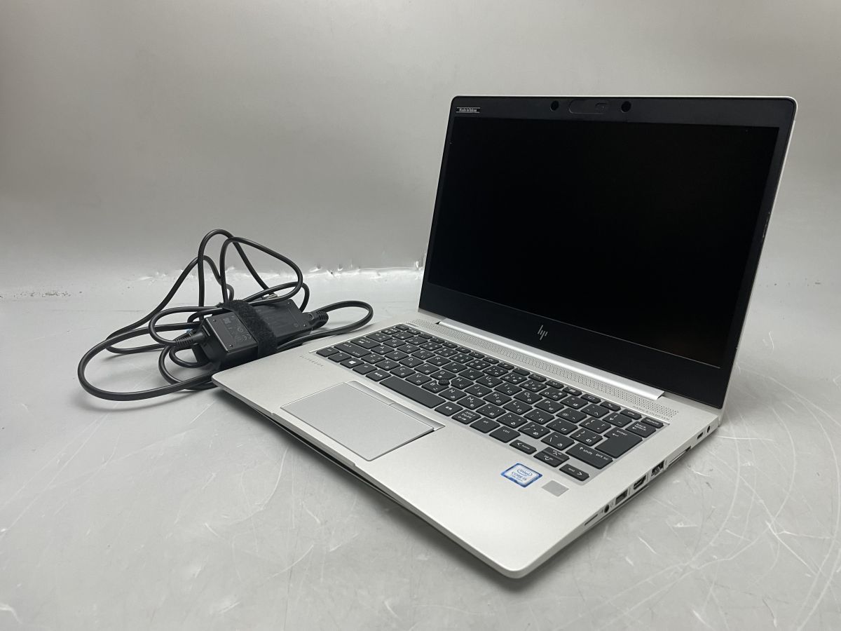 ★1円スタート★第7世代★HP EliteBook 830 G5 Core i5 7200U 8GB★現状引渡★ストレージ/OS無★BIOSまでの動作確認★AC付★_画像1