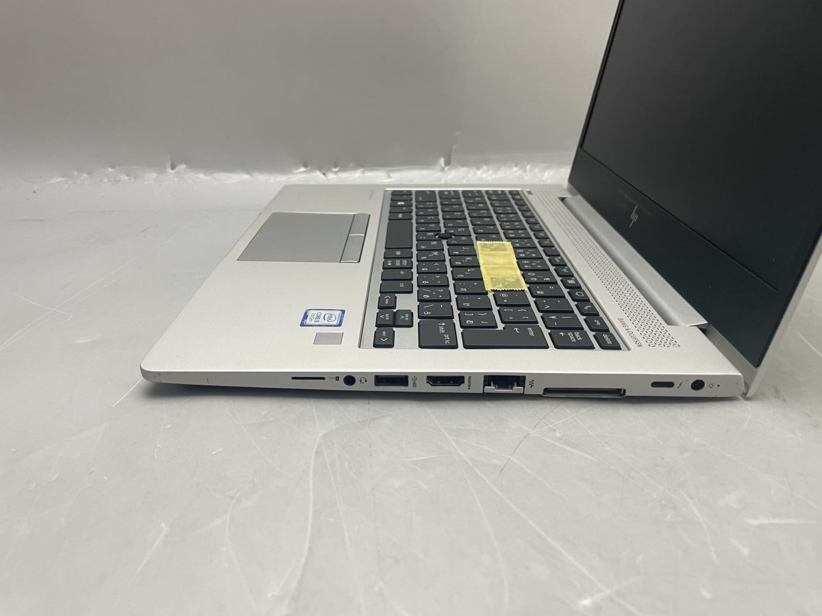 ★1円スタート★第7世代★HP EliteBook 830 G5 Core i5 7200U 8GB★現状引渡★ストレージ/OS無★BIOS動作確認★キーボード欠損★AC付★_画像2