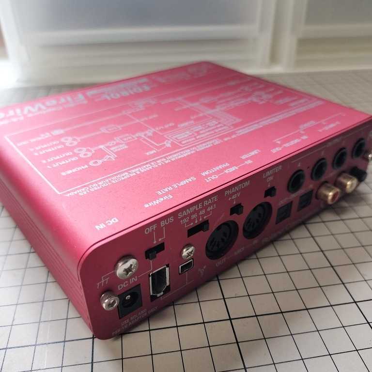 ● 家電 Roland Audio Capture FA-66 オーディオインターフェース EDROL FireWire ローランド 通電確認のみ_画像4