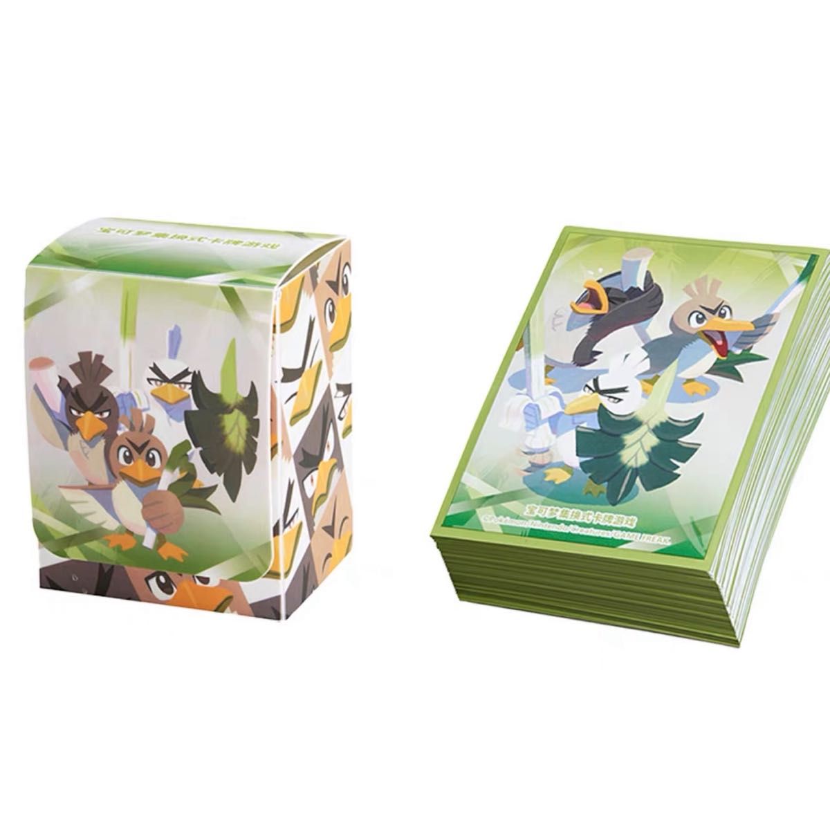 ポケモンカードゲーム 中国限定 カモネギ スリーブ デッキケース ポケモンカードゲーム 中国限定 カモネギ スリーブ デッキケース