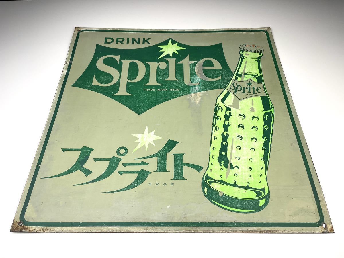 【オリジナル】Sprite 当時物 スプライト 看板 昭和レトロ（20231224Z2）_画像1