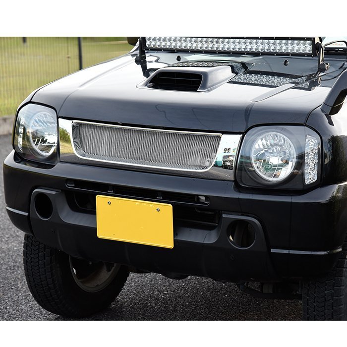 JB23W ジムニー CCFL リング 付き LED ウィンカー ヘッド ライト ブラック 左右セット スズキ_画像3