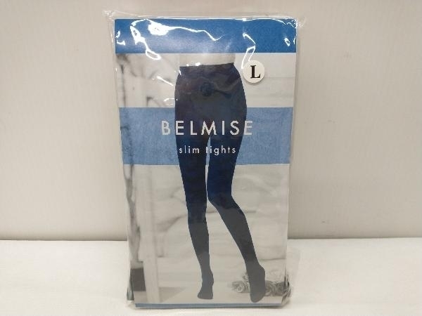 国内即日発送★新品未開封【BELMISEベルミス】スリムタイツ 美脚脚痩せ骨盤矯正むくみリンパ ダイエット用 着圧レギンスタイツ【Lサイズ】_画像1