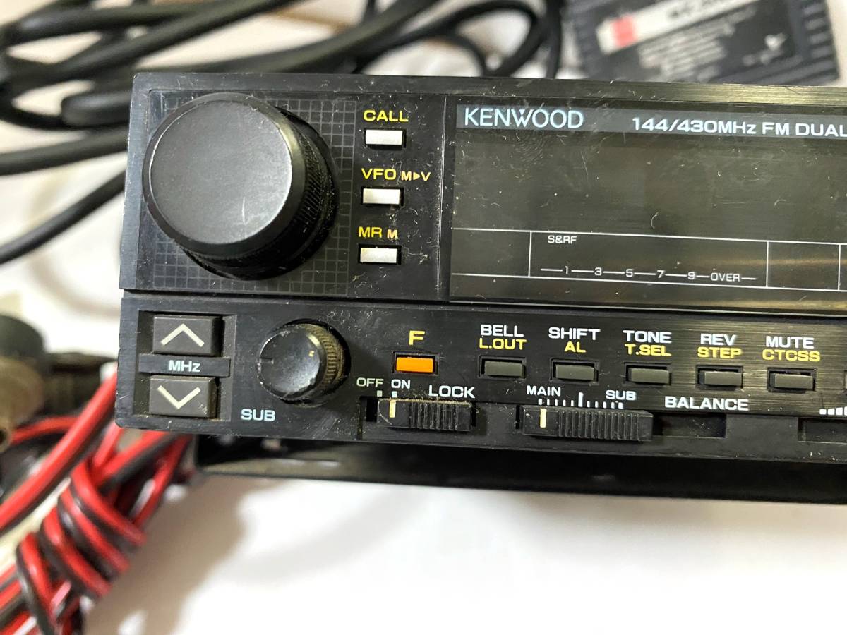 KENWOOD 144/430MHz FMデュアルバンド TM-721G ケンウッド 無線 トランシーバー DIAMOND MX-3000DM ダイヤモンド トリプレクサー/QH_画像4