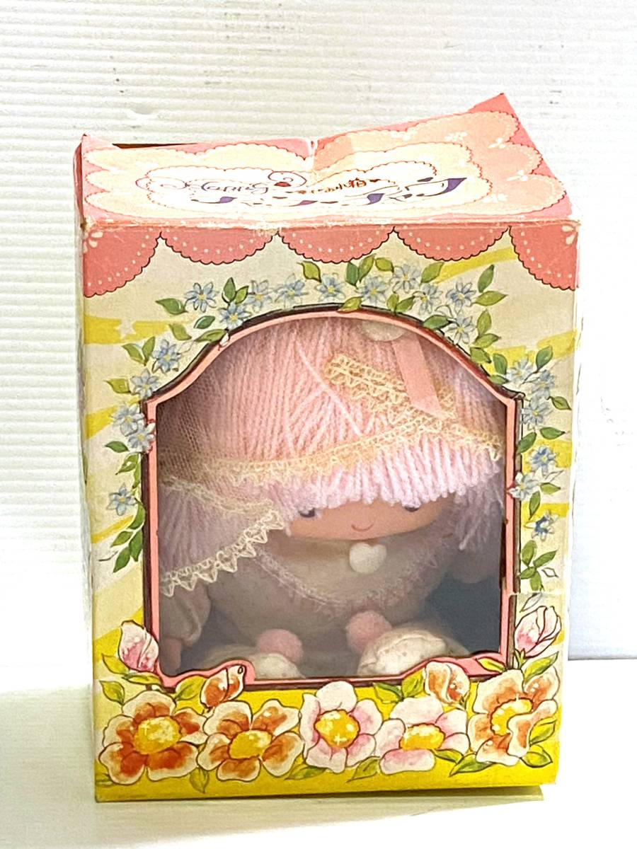 当時物 昭和レトロ NAKADAI 幸せの小箱 ハッピー チャウチャウ ソフビ 人形 ビンテージ ドール/アンティーク レトロ 玩具 雑貨/QH_画像1