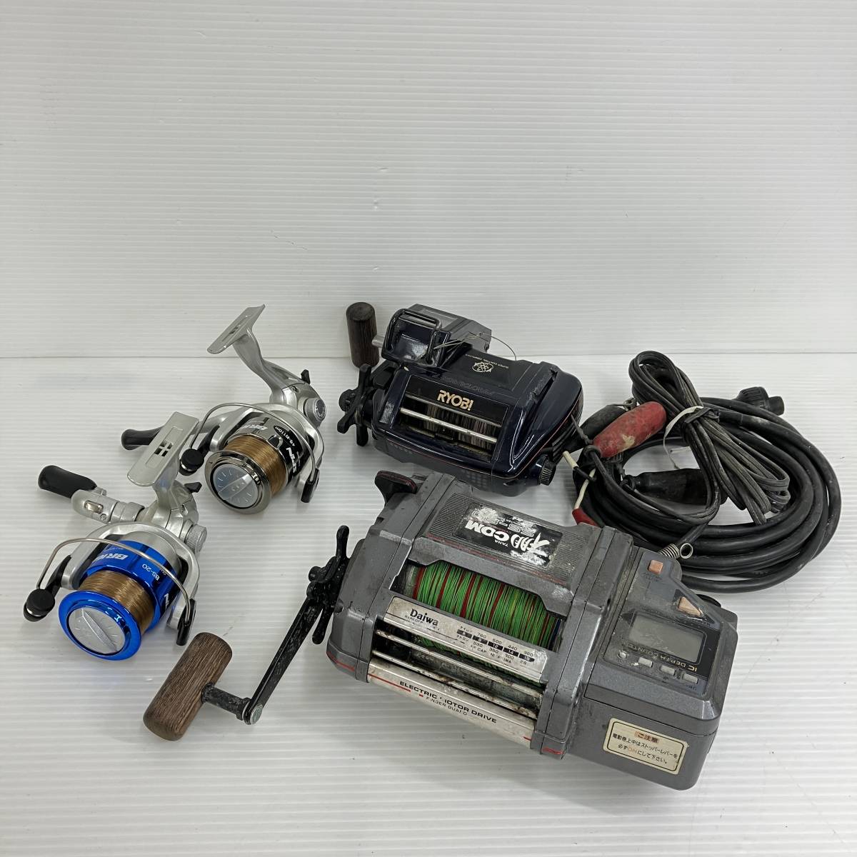231046-009 Daiwa Daiwa electric reel shelves COM SS-80/RYOBI Ryobi AD electric  80 etc. fishing gear . summarize : Real Yahoo auction salling