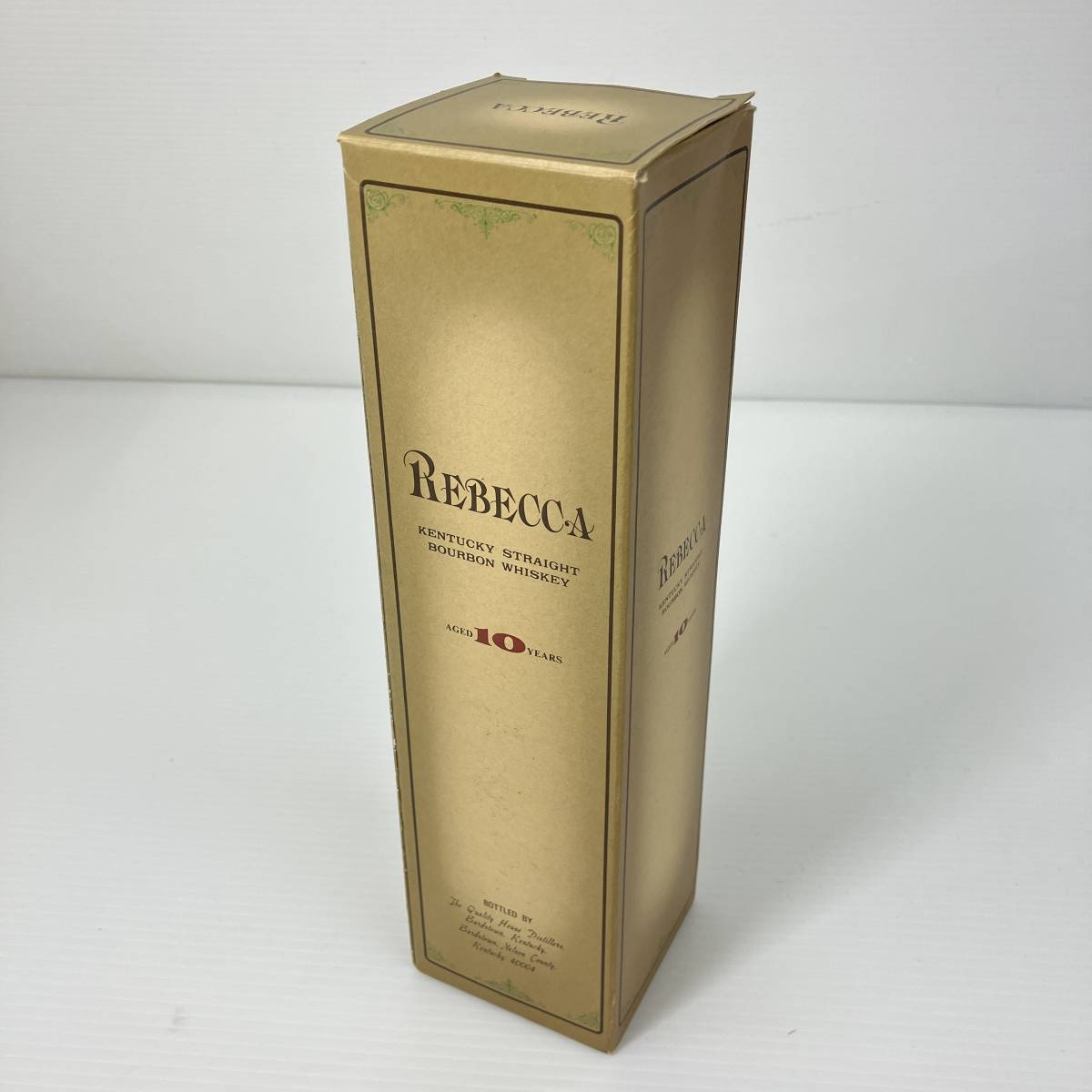 231116-002 古酒 REBECCA レベッカ 10年 バーボンウイスキー 700ml 43％ 未開栓 箱付_画像7