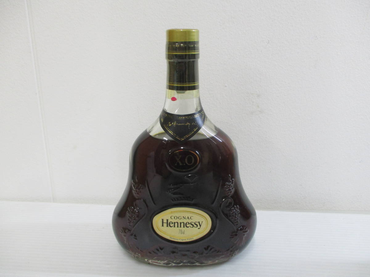 2309SS-031 古酒ヘネシー Hennessy XO 金キャップ クリアボトル/レミーマルタン REMY MARTIN VSOP 等 ブランデー ウイスキー 未開栓 計10本_画像2