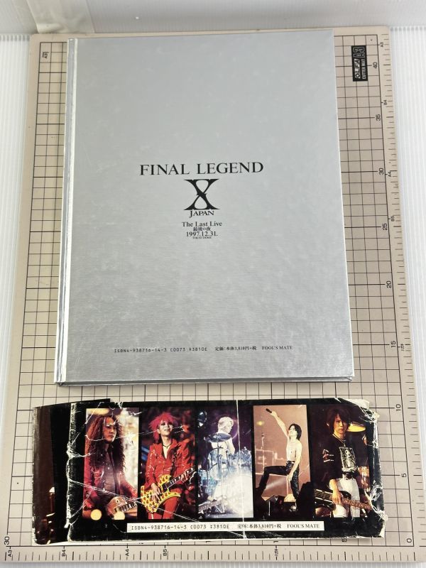 【初版/帯付き】X JAPAN　写真集　FINALLEGEND　The Last Live 最後の夜 1997.12.31_画像5