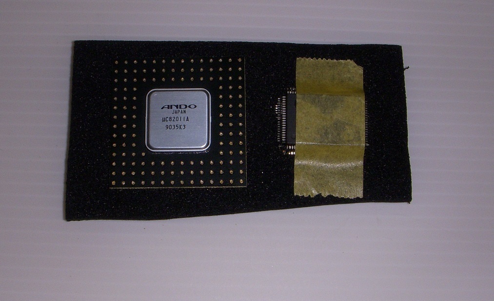 中古】ANDO ASIC 4点セット ギャングプログラマ μC82011A 中古】ANDO ASIC 4点セット ギャングプログラマ μC82011A