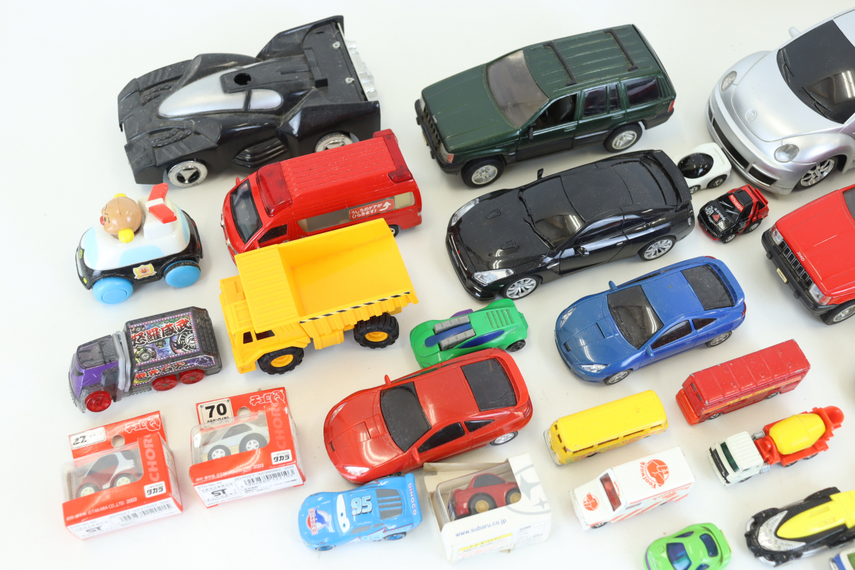 ミニカーまとめ チョロＱ 自動車 セダン車 スポーツカー トラック アンパンマン おもちゃ コレクション 005IBDW12_画像2