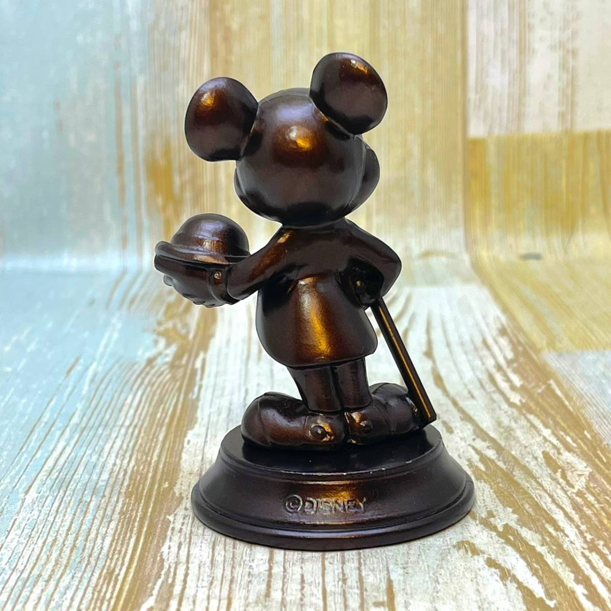 限定品 レア★東京ディズニーランドホテル ミッキーマウス Mickey Mouse 紳士 杖 ブロンズ像 TDL 金属製 フィギュア★Disney_画像5