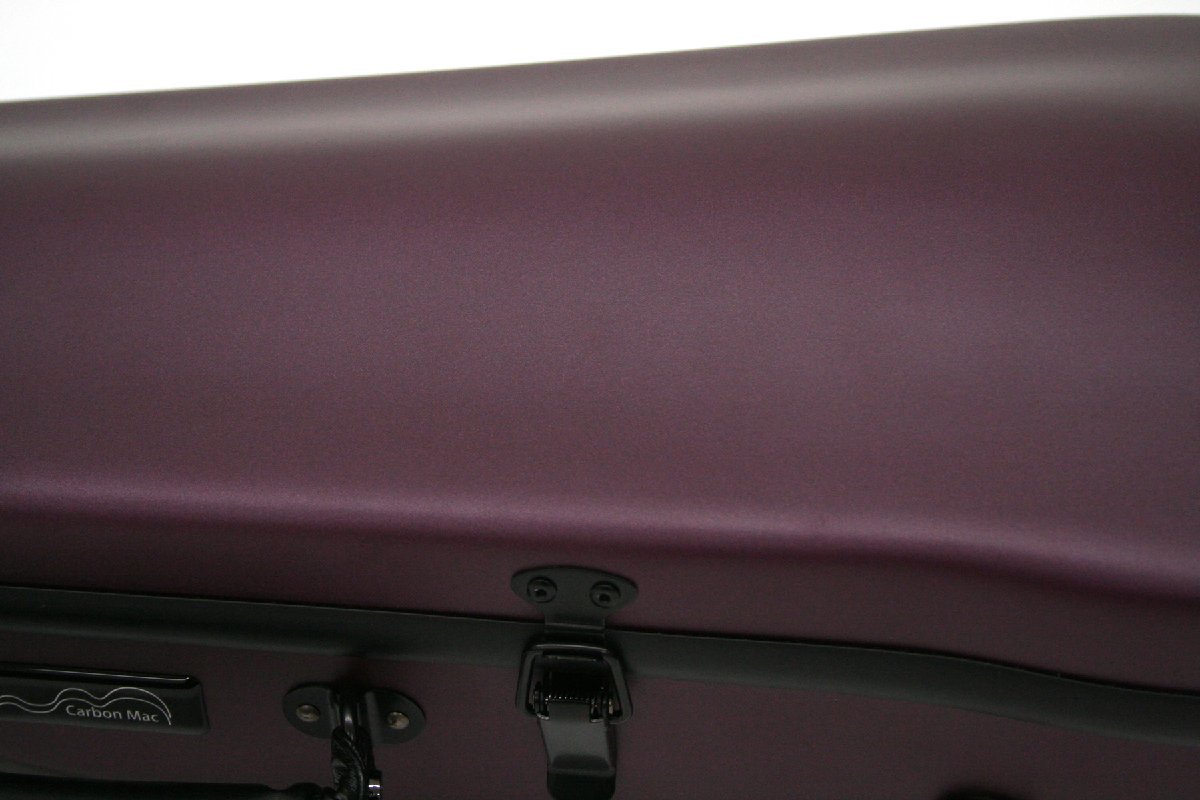 Carbon Mac CFV-2S S-ROSE ( satin rose ) violin case carbon Max rim satin finishing 4/4 for rucksack style possible 