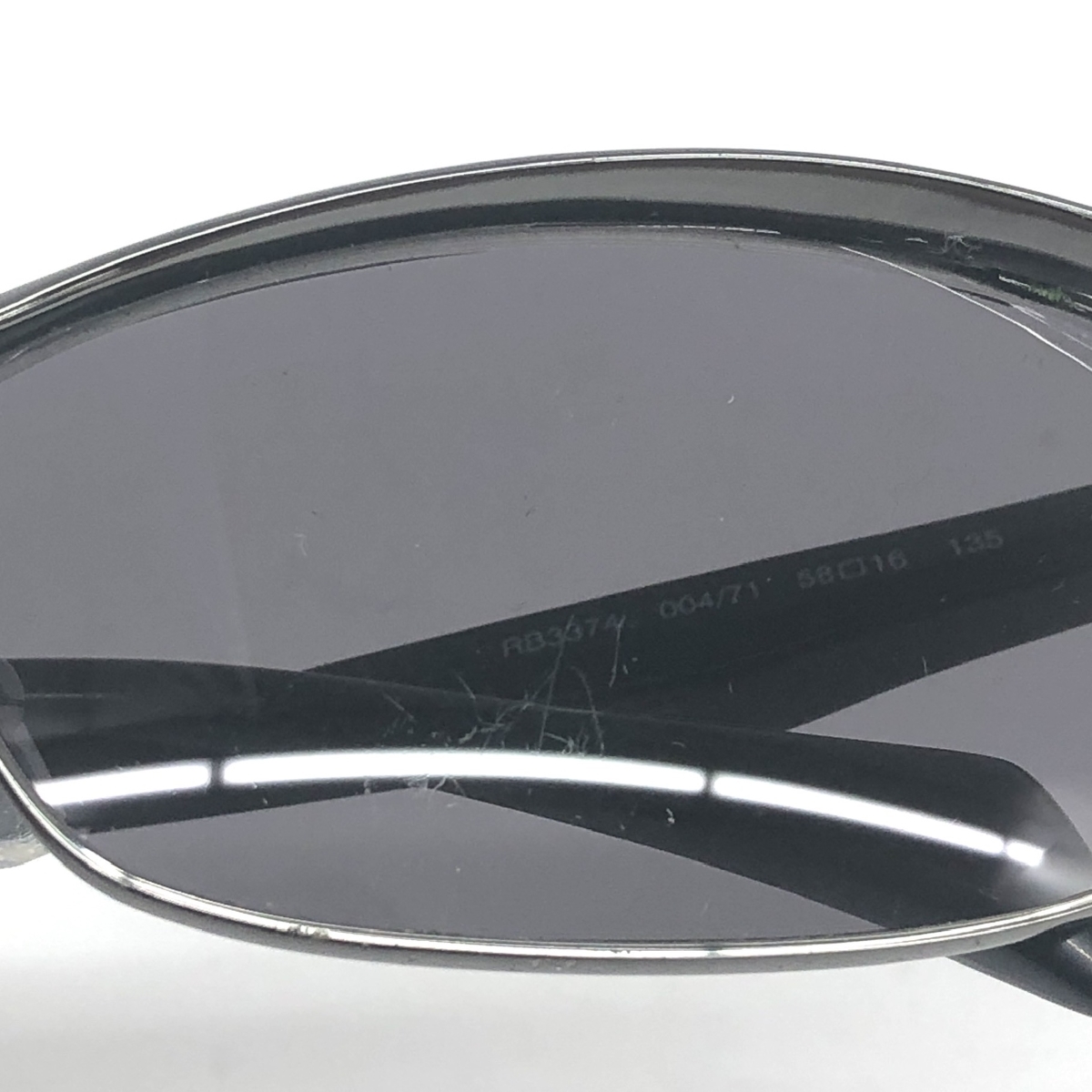 ◆Ray-Ban レイバン サングラス◆RB3374 ブラック/シルバーカラー メンズ メガネ 眼鏡 sunglasses 服飾小物_画像9