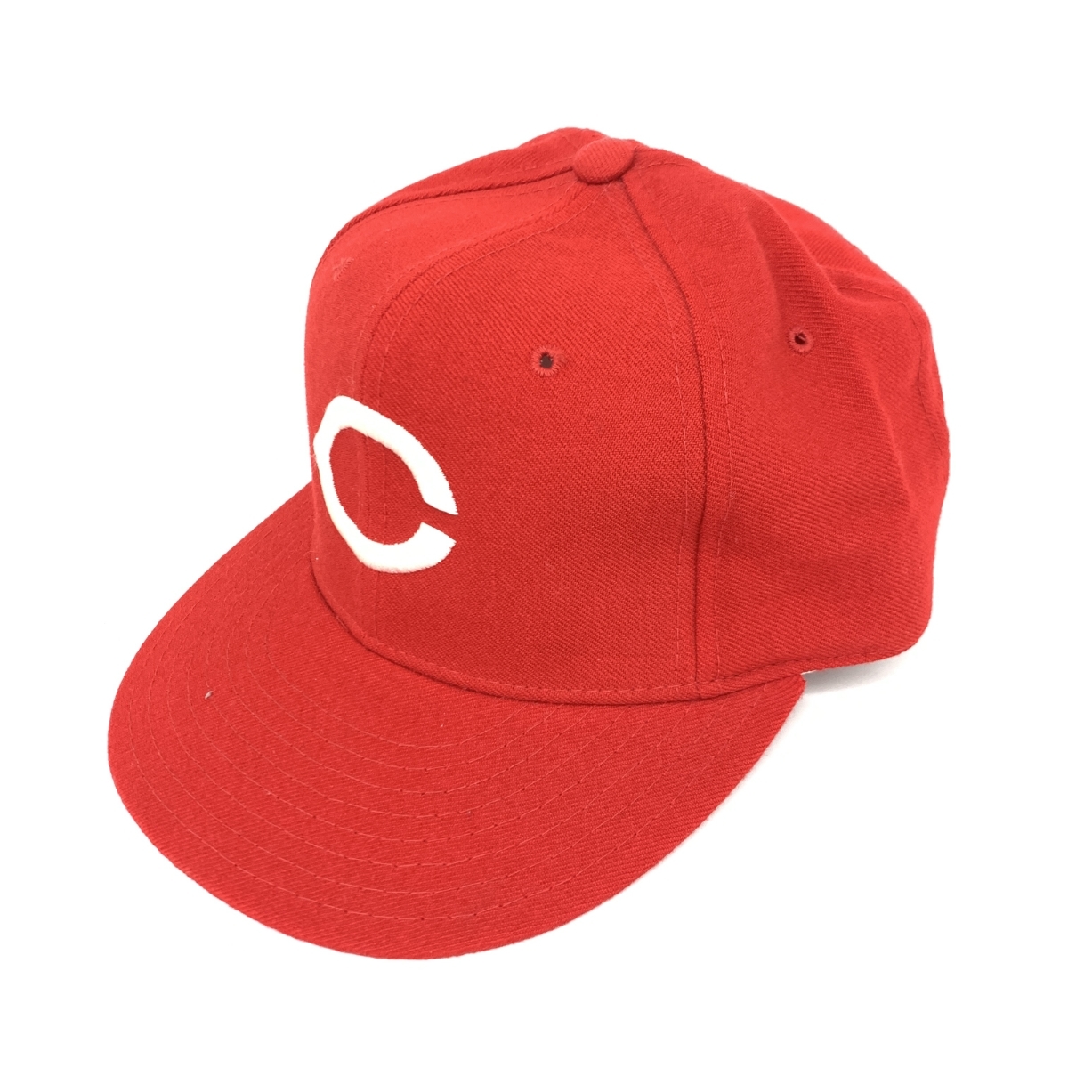 ◆NEW ERA ニューエラ ベースボールキャップ ◆ レッド ウール100％ シンシナティレッズ メンズ 帽子 ハット hat 服飾小物
