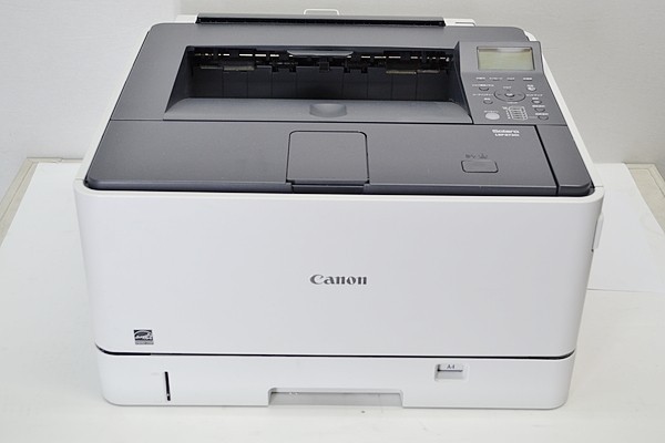 カウンタ 6.1万枚程度 中古A3プリンター Canon/キャノン Satera LBP8730i【中古】 USB/LAN 両面印刷