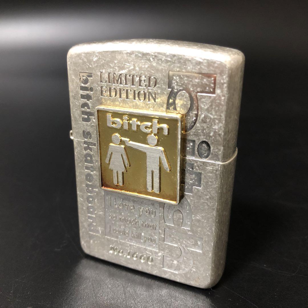 ZIPPO BITCH SKATEBOARDS ジッポー ビッチ 1995年 希少 レア