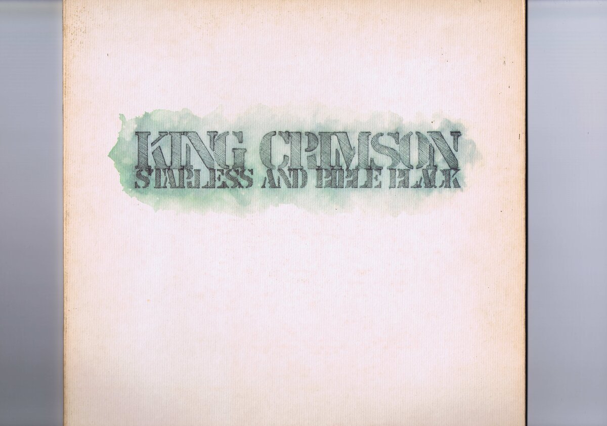盤質新品同様 国内盤 LP King Crimson / Starless And Bible Black / キング・クリムゾン 暗黒の世界 インサート付き P-10341A_画像1